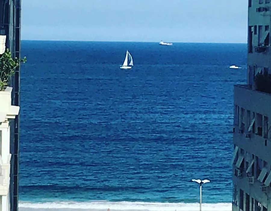 Apartamento Copacabana, Vista para o mar e com garagem-1
